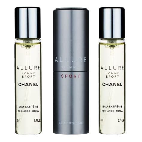 chanel allure homme sport travel refills 20ml|chanel allure eau extreme.